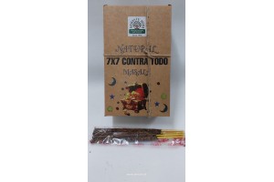 Incenso Orkay Namaste India Natural 7x7 Contra Todo (12x33gr)